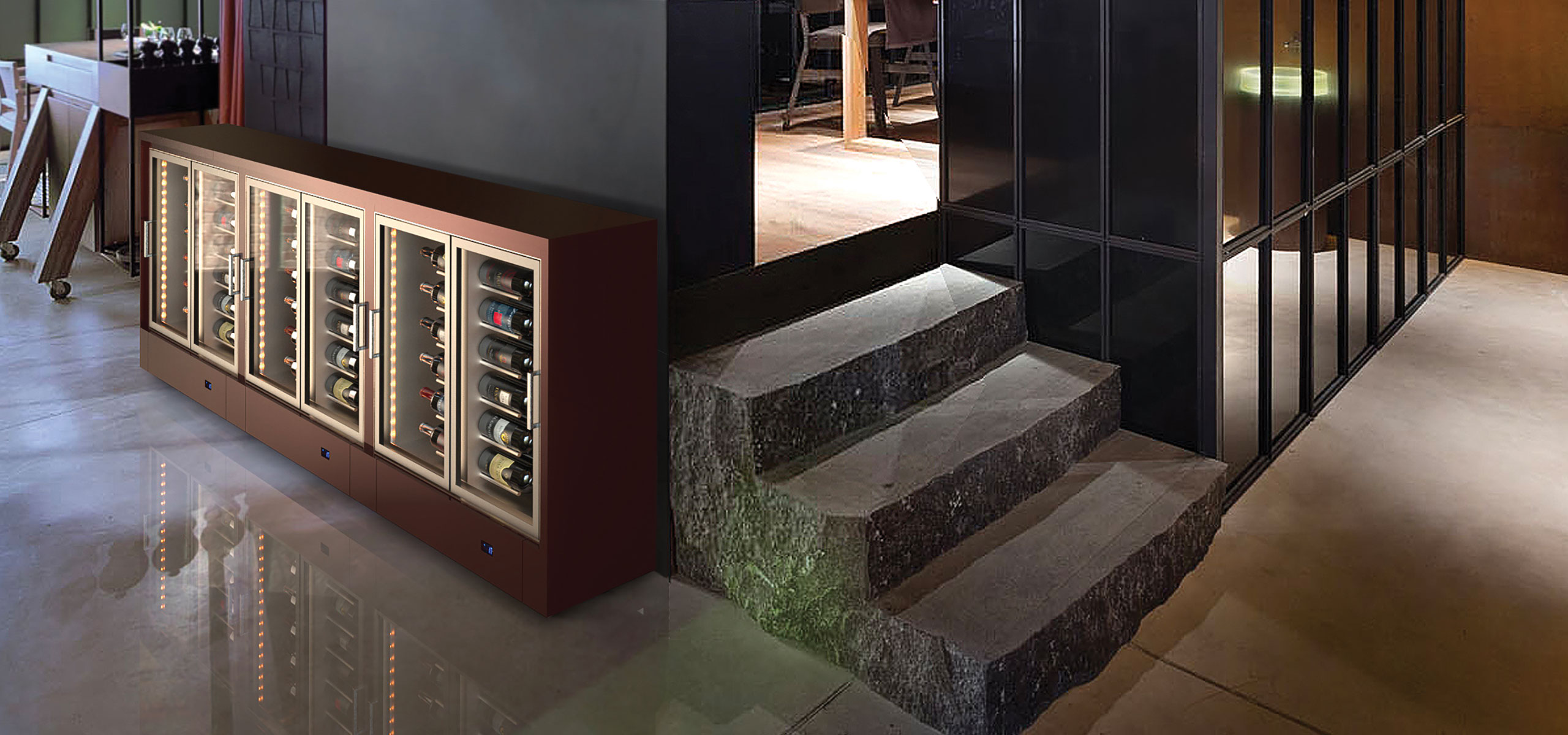 Panache Wine Cellars - Products - Wine Cabinets Product Image Banner 02