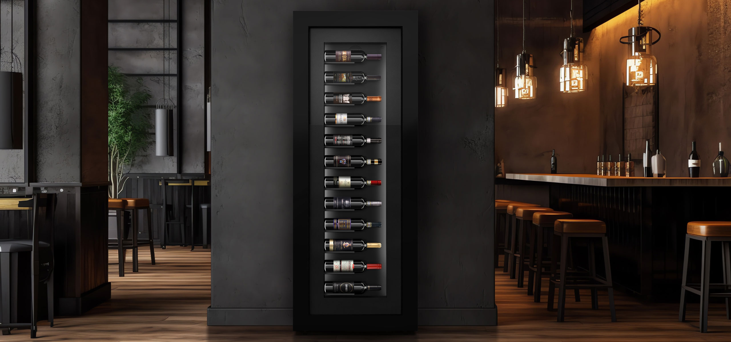 Panache Wine Cellars - Products - Wine Cabinets Product Image Banner 01