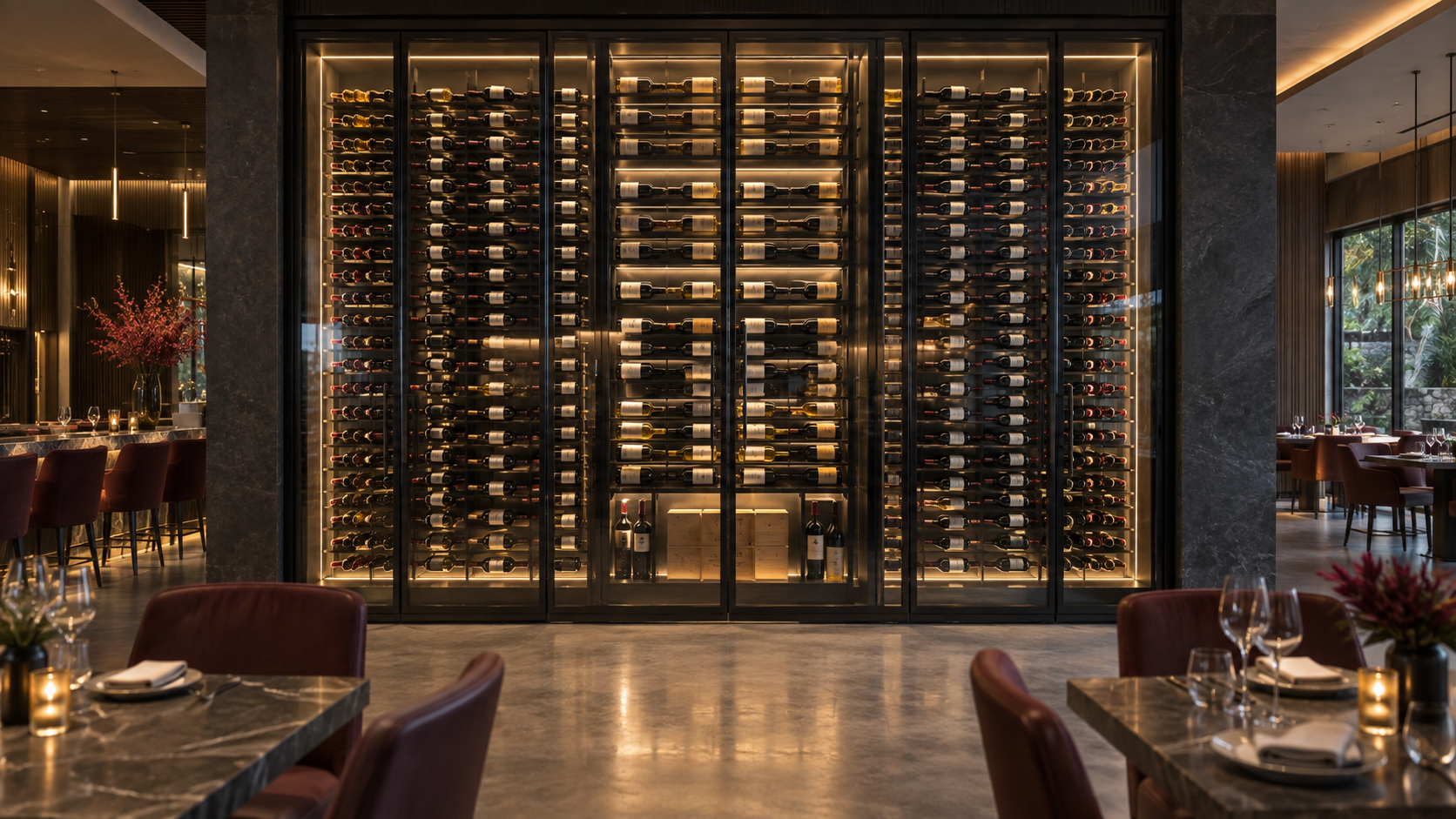 Commercial Wine Cellar Solutions-Panache Wine Cellars